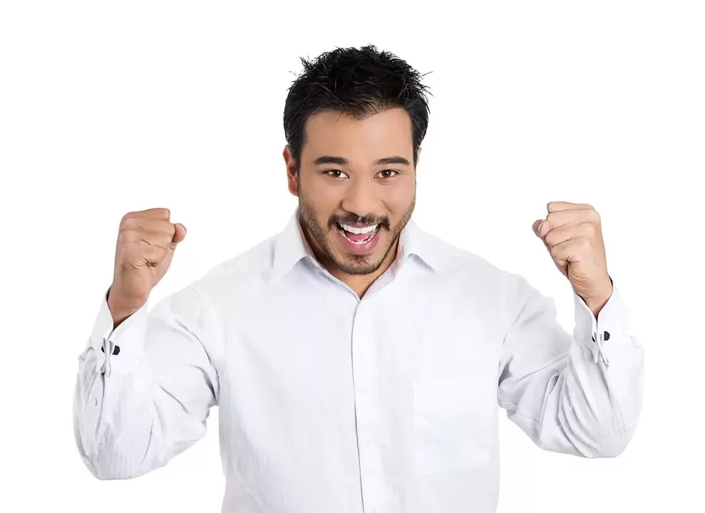 Happy man cured prostatitis Urosaf capsules